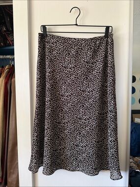 90s/00s Printed A-Line Skirt